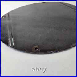 Vintage Pontiac Automobiles Sign Automobilia Man Cave Porcelain Gas Pump Sign