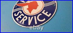 Vintage Pontiac Automobiles Sign Automobilia Porcelain Gas Pump Sign