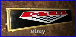 Vintage Pontiac GTO Sign