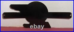 Vintage Pontiac Parts Dealer 18 Porcelain Auto Indian Dealership Sign