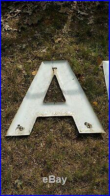 Vintage Porcelain Advertisng Sign Good Year Auto Service With Winged Boot