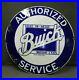 Vintage-Porcelain-Buick-Authorized-Service-Valve-In-Head-Round-Sign-42-Ssp-Wow-01-vq