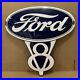 Vintage-Porcelain-Ford-V8-Sign-Truck-Car-Garage-Wall-Decor-Gas-Oil-01-ddbh