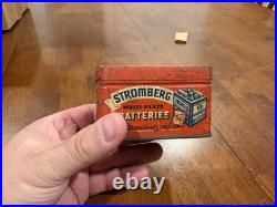 Vintage R&s Auto Stores Bulb Tin Rare Hard To Find Excellent Condition