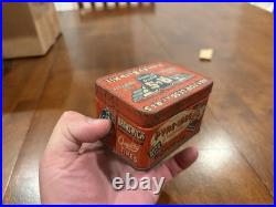 Vintage R&s Auto Stores Bulb Tin Rare Hard To Find Excellent Condition