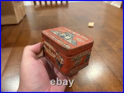Vintage R&s Auto Stores Bulb Tin Rare Hard To Find Excellent Condition