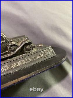 Vintage RARE Chevrolet Motor Co. Early Automobile Original Car Paper Weight