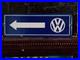 Vintage-RARE-Volkswagen-Sign-VW-Sales-Automobile-Gas-Pump-Porcelain-Sign-Arrow-01-wxu