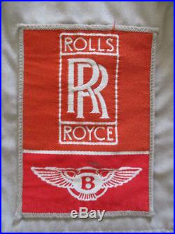 Vintage ROLLS ROYCE Bentley (LG) Crew Factory Bench Work Jacket Shirt