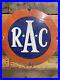 Vintage-Rac-Porcelain-Sign-British-Royal-Automobile-Club-Private-Social-Athletic-01-gx