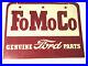 Vintage-Rare-1950-s-FoMoCo-Ford-Motor-Company-Red-Logo-Metal-Sign-01-glth