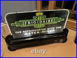 Vintage Rare Art Deco General Motors Frigidaire Meter-Miser Countertop Light