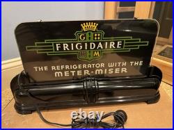 Vintage Rare Art Deco General Motors Frigidaire Meter-Miser Countertop Light