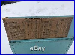 Vintage Rare Ford Car Electrical Wire Display Rack Oil Sign