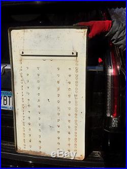 Vintage Rare Gulflex Lubrication Automobile Service Display Metal Sign Gas Oil