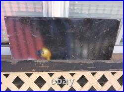 Vintage Rare Large Firestone Porcelain Metal Tire Sign Gas Oil Garage Auto Parts