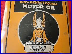 Vintage Rare Petroliana Two Gallon Infallible Pennsylvania Automobile Oil Can