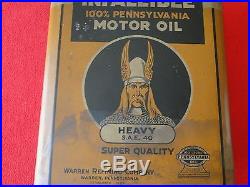 Vintage Rare Petroliana Two Gallon Infallible Pennsylvania Automobile Oil Can