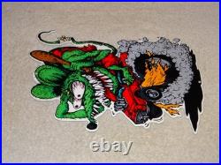 Vintage Rat Fink Drives Custom Gasser Car 12 Metal Gasoline Oil Ratfink Ed Sign