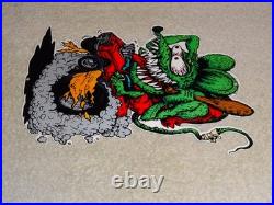 Vintage Rat Fink Drives Custom Gasser Car 12 Metal Gasoline Oil Ratfink Ed Sign
