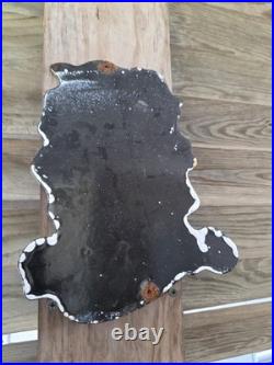 Vintage Rat Fink Porcelain Sign Hot Rod Gas Engine Race Car Auto Appx 10 X 9