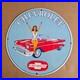 Vintage-Red-Car-Chevrolet-Old-Us-Gasoline-Oil-Gas-Pump-Enamel-Porcelain-Sign-01-qz