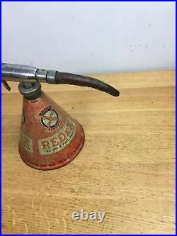 Vintage Redex Dispenser Can Tin Pourer Petroliana Automobilia Collectable