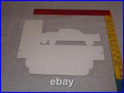 Vintage Repair Shop & Auto Parts Store Crashed Car 12 Metal Gasoline & Oil Sign