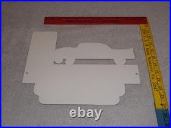 Vintage Repair Shop & Auto Parts Store Crashed Car 12 Metal Gasoline & Oil Sign