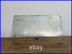 Vintage Reserved For Company Car Sign