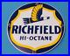 Vintage-Richfield-Gasoline-Porcelain-Gas-Service-Station-Auto-Pump-Plate-Sign-01-vhud