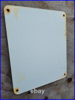 Vintage Richfield Porcelain Sign Hi-octane Power Gas Pump Plate Car Truck Eagle
