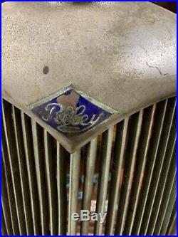 Vintage Riley Old Grill Grille Classic Car Mancave Garage Petrol Oil Automobilia