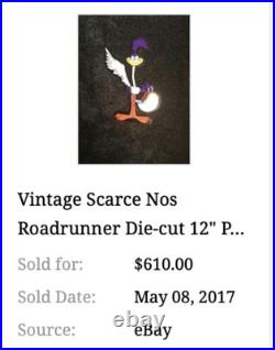 Vintage Road Runner Dodge Plymouth Performance 13 Metal Gas Oil Sign Roadrunner