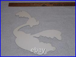 Vintage Roadrunner Looney Tunes Road Runner Plymouth Car Metal Gasoline Oil Sign