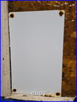 Vintage Rolls Royce Porcelain Sign British Automobile Dealer London Car Dealer