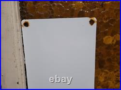 Vintage Rolls Royce Porcelain Sign British Automobile Dealer London Car Dealer
