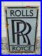 Vintage-Rolls-Royce-Porcelain-Sign-Metal-Automobil-Automotive-Gasoline-Oil-Lube-01-in