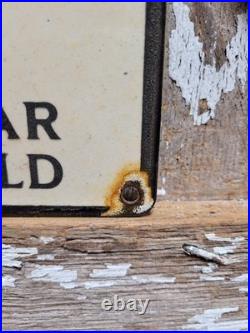 Vintage Rolls Royce Porcelain Sign Old England Luxury Automobile Auto Gas Car