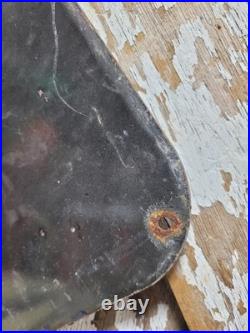 Vintage Royal Automobile Club Porcelain Sign Old British Rac Advertising Diamond