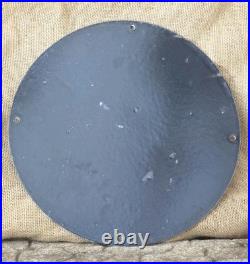 Vintage Safety Tested Used Cars Porcelain Sign Gas Motor Oil Auto Sales 12