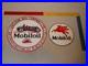 Vintage-Sign-Lot-2-Mobil-Gargoyle-Race-Car-12-7-5-Mobiloil-Pegasus-Porcelain-01-bxbp