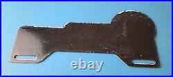 Vintage Smokey Bear License Plate Topper Sign Ad on Automobile Topper