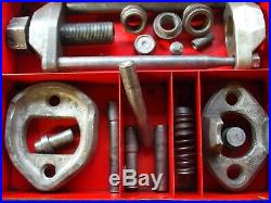 Vintage Snap On Ford King Pin & Spring Perch Tool Press Set-NICE-Alloy Artifacts