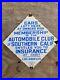 Vintage-Southern-California-Auto-Club-Porcelain-Sign-Automobile-Member-Gas-Oil-01-zbld