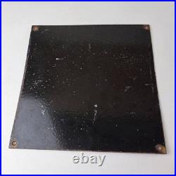 Vintage Stanley Tools Porcelain Sign Gas Auto Mechanic Garage Shop Sign