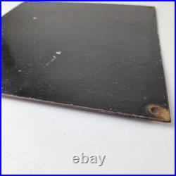 Vintage Stanley Tools Porcelain Sign Gas Auto Mechanic Garage Shop Sign