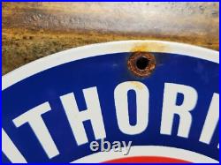 Vintage Studebaker Porcelain Sign Old American Garage Service Dealer Car Truck