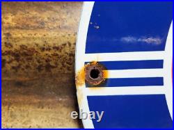 Vintage Studebaker Porcelain Sign Old American Garage Service Dealer Car Truck