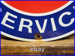 Vintage Studebaker Porcelain Sign Old American Garage Service Dealer Car Truck